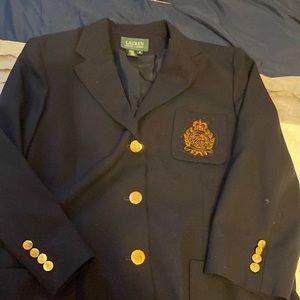 Ralph Lauren’s women’s blazer size 16 blue